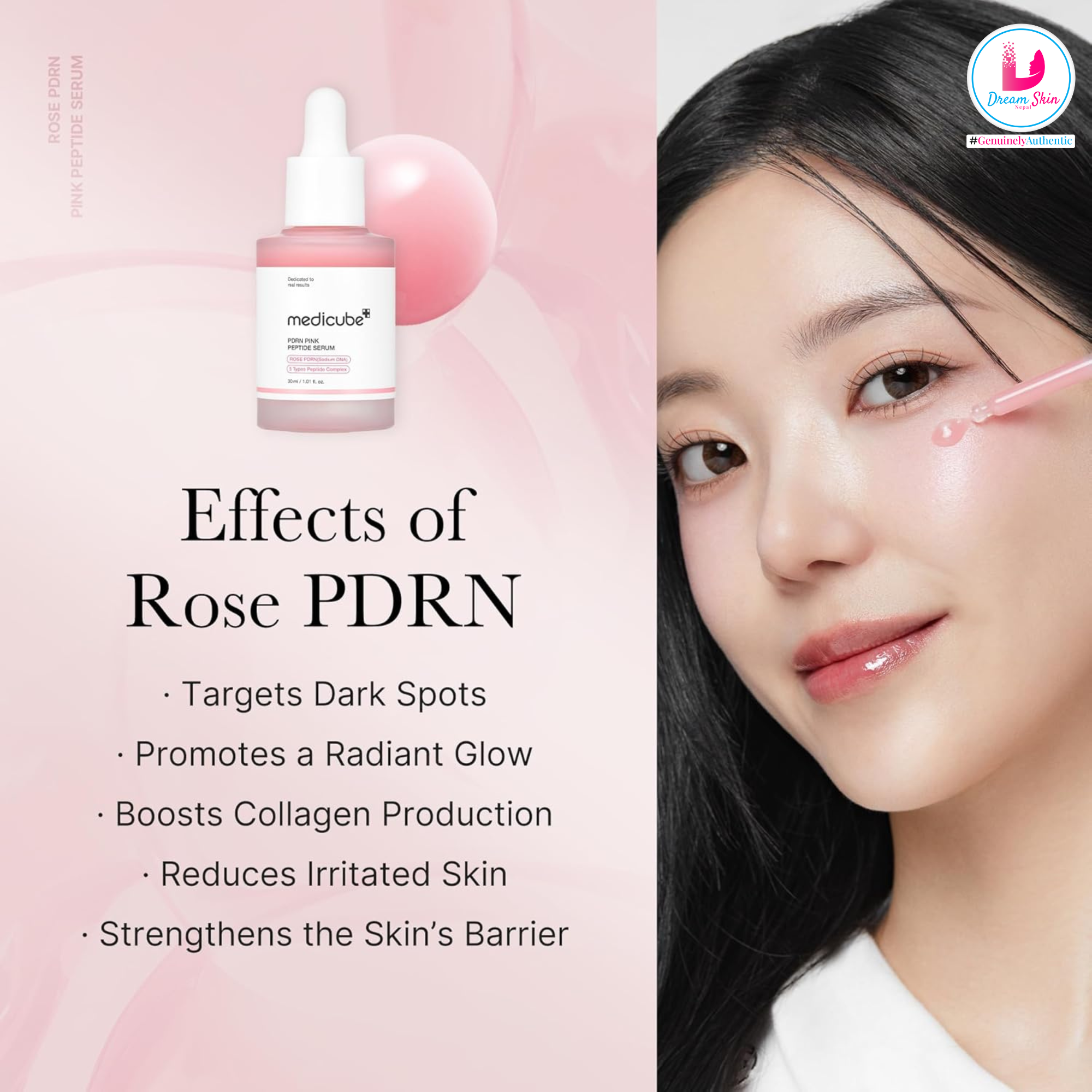 Medicube PDRN Pink Peptide Serum [30ml]	